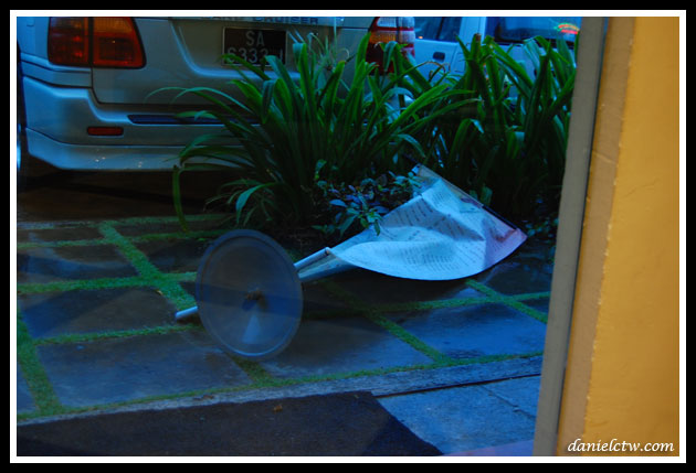 Fallen SignBoard