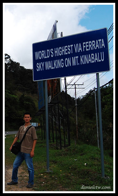 danielctw on way up to Kinabalu