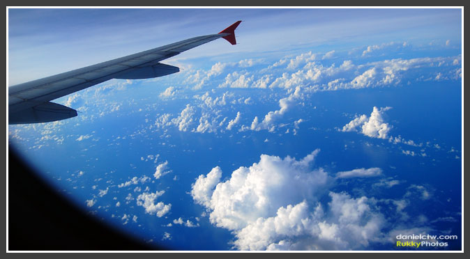 Clouds On Plane