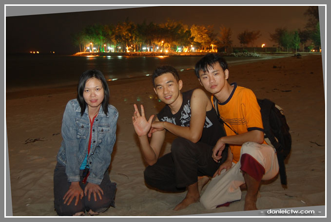 Posing In Bayu Beach