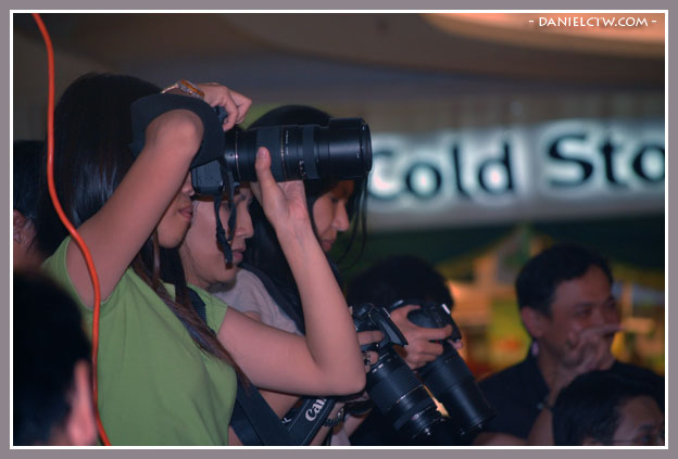 Girls Flashing Their Cameras
