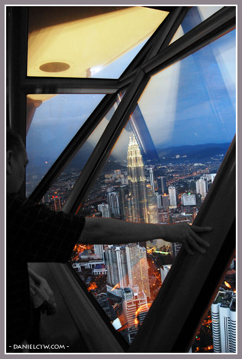 View of Twin Towers At KL Tower View of Twin Towers At KL Tower