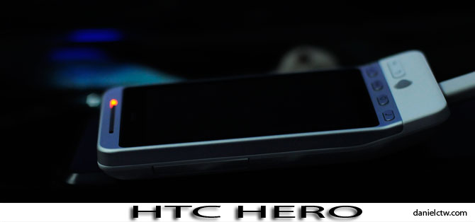 HTC Hero on Display HTC Hero on Display