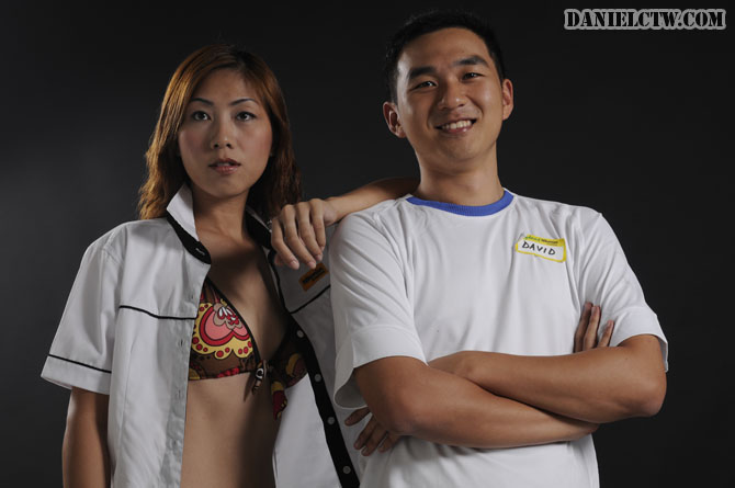 David Chong with Nikonian Model