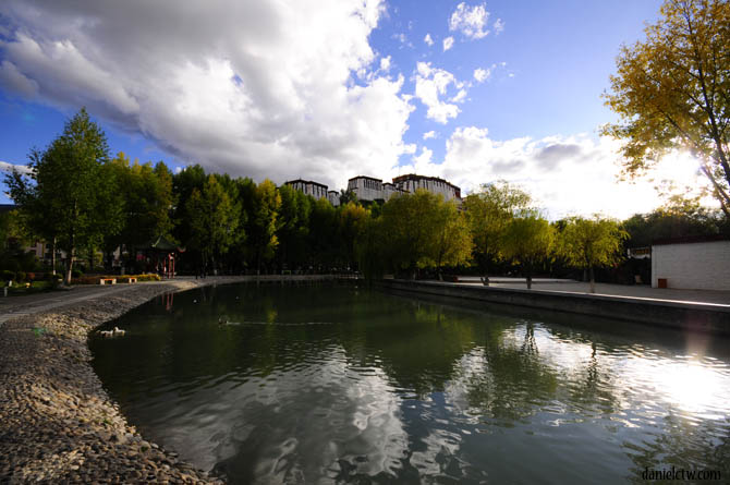 Pond near Potala Palace