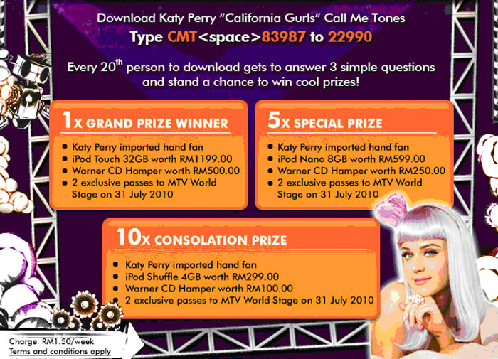 Win Katy Perry Win Katy Perry