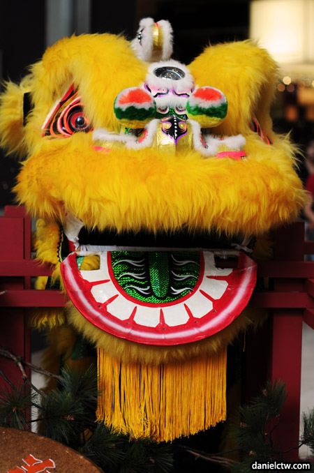 Happy Chinese New Year Lion Head