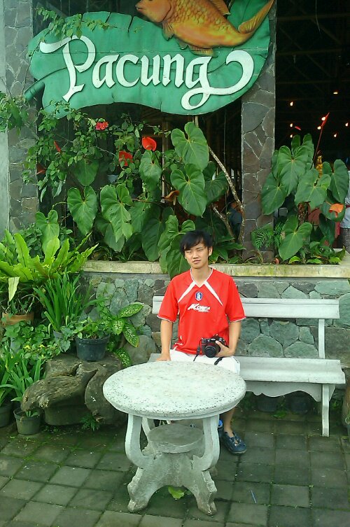 Daniel at Pacung Restaurant Bali Daniel at Pacung Restaurant Bali