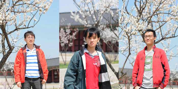 Korean Wannabe Guys in Red Korean Wannabe Guys in Red