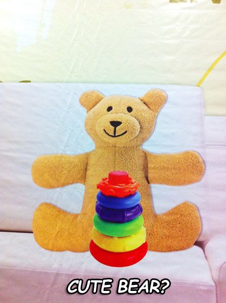 Cute Bear Advertisement?