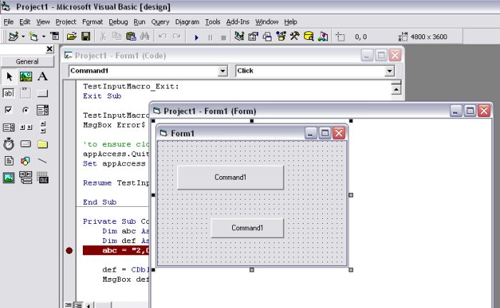 Visual Basic 6 Visual Basic 6