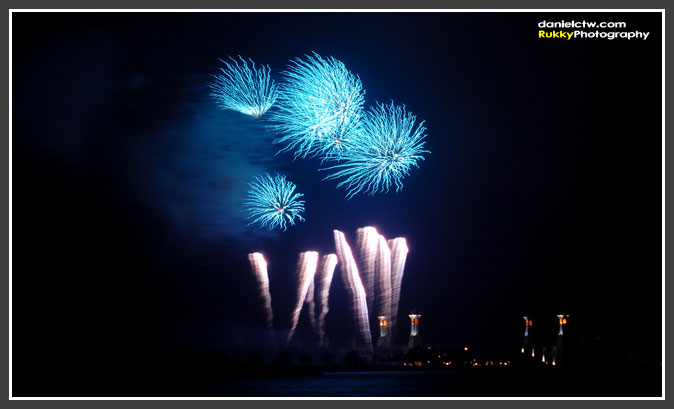 A Wind Blowing Fireworks