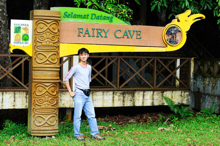 Daniel Chew at Fairy Cave