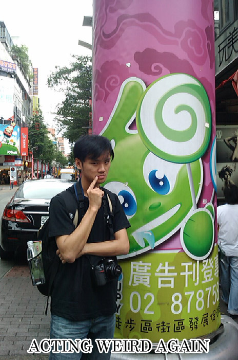 DanielCtw Acting Weird Pose Again