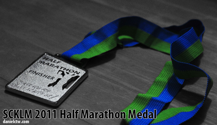 DanielCtw SCKLM2011 21km Finisher Medal