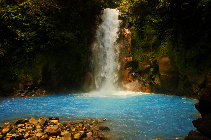 Catarata Rio Celeste Costa Rica