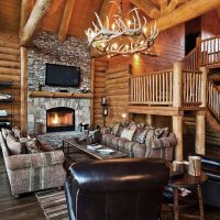 Log Home Interior